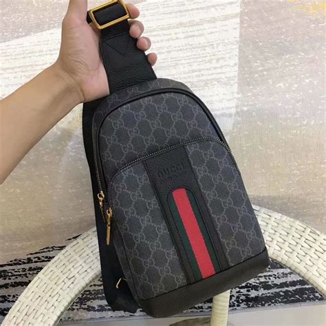 male gucci chest bag|gucci sling bag for men.